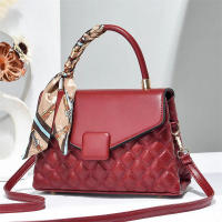 Nuevo diseño de nicho, bufanda de seda portátil, bolso de mensajero portátil para mujer - details 1