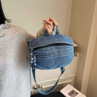 Bolso de mano de tendencia, bolso vaquero Retro, bolso para axila Y2K, bolso de hombro para chica picante, bolso cruzado, bolso vaquero lavado para niñas - details 8