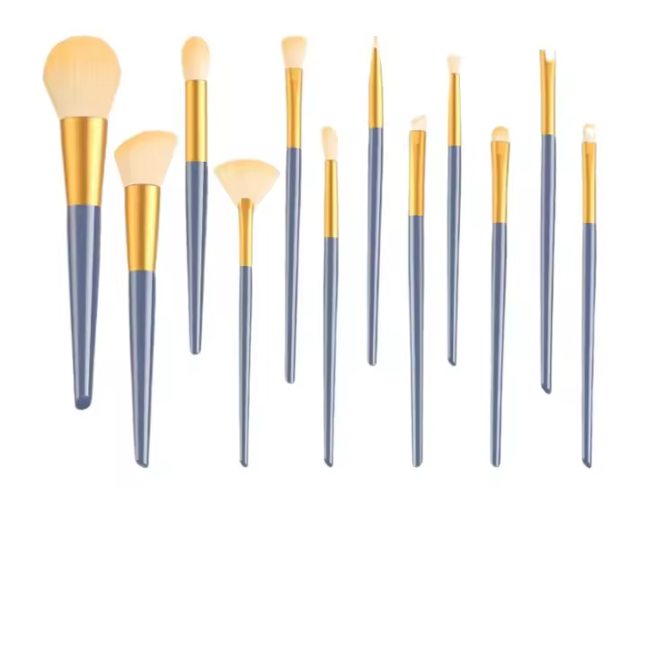 Venta Caliente Set de 12 Herramientas de Belleza Básicas Colorete, Sombra de Ojos, Batidora de Belleza, Combinación, Juego de Brochas de Maquillaje - 1