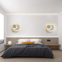 Goeco Luces de techo Dos luces redondas triples 15W Luz blanca cálida 3000K - details 9
