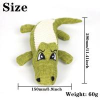Juguete mordedor de Cocodrilo de Peluche Juguete interactivo para Mascotas - details 22
