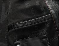 Chaqueta de cuero para traje de hombre de alta calidad, abrigo de cuero de moda para otoño e invierno, nuevo traje pequeño informal, chaqueta de cuero para hombre - details 13