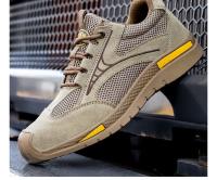 Zapatos de seguridad para hombre, zapatillas de trabajo aisladas a prueba de pinchazos de 6KV, zapatos protectores antigolpes con punta de acero para hombre, zapatillas de deporte de verano - details 16