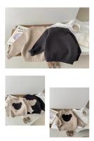 Jersey de punto de algodón para bebé, camisetas de manga larga para niños, jersey de oso para niños pequeños, otoño e invierno - details 1