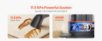 Máquina Portátil de Limpieza de Alfombras SucceBuy, Tanque de Agua Limpia de 1.5 L y Tanque de Residuos de 0.8 L, Lavadora de Tapicería Compacta, Extractor Manual de 11.5Kpa para Muebles, Limpiador de Manchas para Alfombras, Sofás y Automóviles - details 1