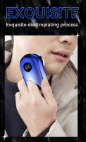 Mini Electric Shaver With Atmosphere Lamp LED Display For Men Portable Travel Painless Cordless Face Beard Knives Razor Trimmer - details 5