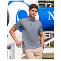 Clásico de los hombres Polo Casual de negocios de gran tamaño Polo de verano Tops de manga corta Camiseta - details 20