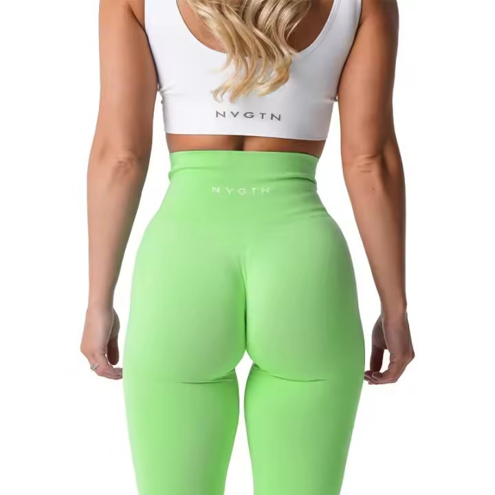 Leggings Sin Costuras de Etileno NVG Pantalones de Yoga y Fitness para Mujeres - 1