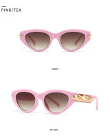 Toyear-gafas de sol clásicas de ojo de gato para mujer, anteojos de sol de diseñador de marca de lujo, montura de remache de Metal para mujer, Vintage, Sexy, a la moda - details 14