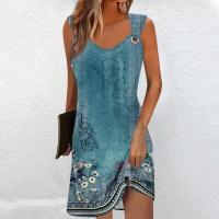 Vestido estampado de moda de verano para mujer, ropa de mujer - details 2