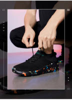Zapatos deportivos informales para hombre, zapatillas ligeras Unisex, zapatillas de correr negras de malla transpirable para exteriores, zapatillas deportivas para correr y tenis - details 17