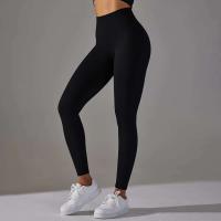 Hamidou-mallas sin costuras para mujer, mallas deportivas de cintura alta para entrenamiento, correr, Fitness, gimnasio, Scrunch Butt, ropa deportiva - details 6