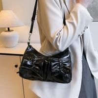 Bolso cruzado con lazo de estilo coreano, bolso de hombro plisado Y2k de Color sólido, bolso de compras con correa de cordón, bolso de Dumpling de Pu, Dairy - details 13