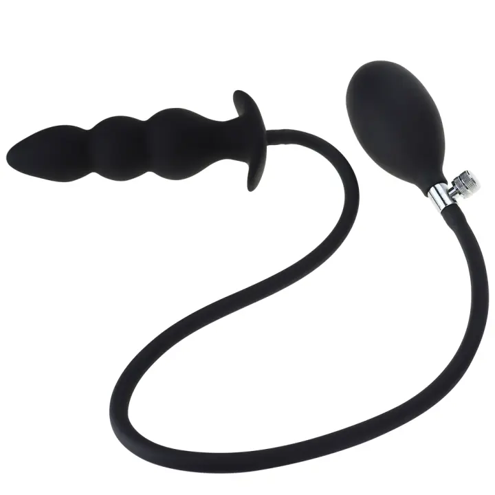 Juguetes Sexuales Grandes de Silicona Inflable para Mujeres y Hombres Plug Anal Expansible Dildo Gigante Producto para Adultos - 1