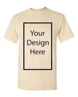 Añade tu propio diseño de patrón y texto para crear una camiseta personalizada para adultos (camiseta) - details 0