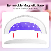 NAILWIND-secador de uñas para manicura y pedicura, lámpara LED UV para curado de esmalte de uñas en Gel con sensor de movimiento, equipo de herramientas para uñas - details 44