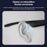 Gafas de sol inteligentes con Bluetooth, auriculares inalámbricos con música para deportes al aire libre, con luz antiazul - details 4
