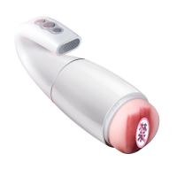 Inteligente automático interactivo succión avión taza pronunciación huff and puff telescópico calefacción eléctrica adultos juguetes sexuales - details 0