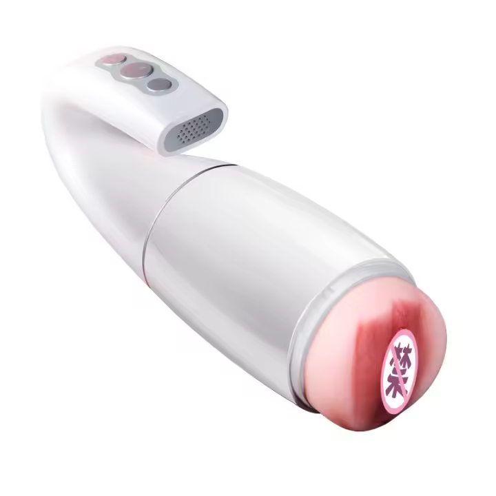 Inteligente automático interactivo succión avión taza pronunciación huff and puff telescópico calefacción eléctrica adultos juguetes sexuales - 1