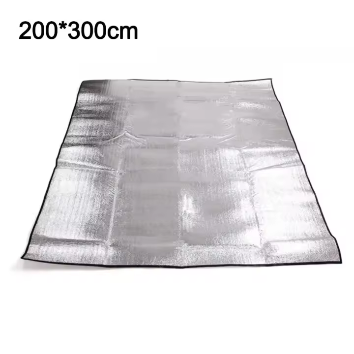 Esterilla Térmica para acampada, ultraligera almohadilla de espuma, impermeable, reflectante del Calor, para Picnic y playa, para Exterior - 1