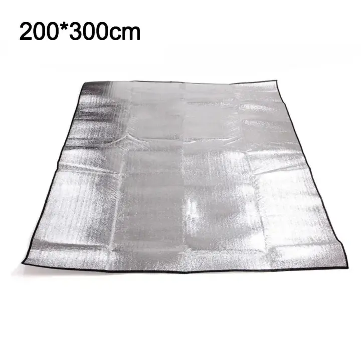 Esterilla Térmica para acampada, ultraligera almohadilla de espuma, impermeable, reflectante del Calor, para Picnic y playa, para Exterior - 1