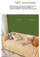 Fundas de Sofá para Todas Las Estaciones,Funda Sofá Manta para Cama Cubre Sofá Cubrecama Plaid,Hogar y Decoración,1 Unidad - details 2