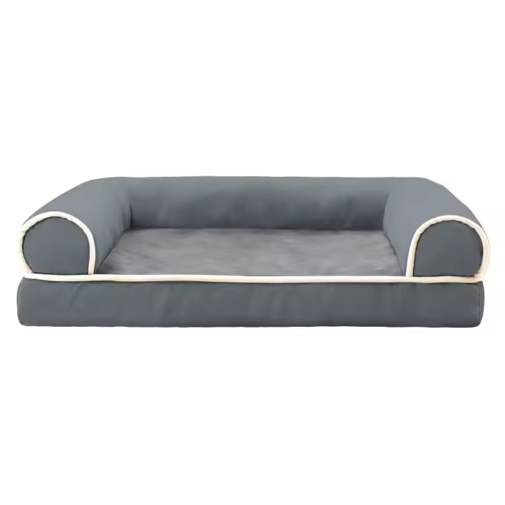 Sofá cuadrado para perro, cama para dormir profundamente, estera gruesa y cálida para perros pequeños, medianos y grandes - 1