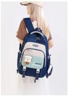 Mochila Escolar Kawaii OKKID Multiple Bolsillos para Primaria y Secundaria - details 22
