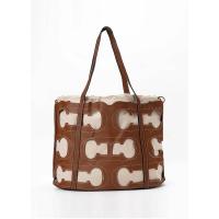 CH-Bolso único y creativo para mujer, bolso con agujeros, diseño de patrón Popular elegante, marca de alta calidad, mochila de lujo de alta gama - details 0