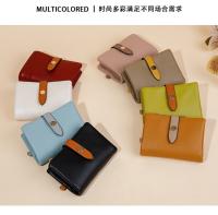 Nueva cartera corta para mujer, cartera sencilla de gran capacidad a la moda para estudiantes, Cartera de cuero, cartera de mano multifuncional para mujer - details 1