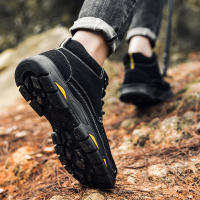 Zapatos de hombre al aire libre de terciopelo de piel de vaca de primera capa de cuero mate de alta calidad - details 20