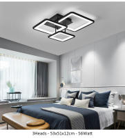 Lámpara de Techo Cuadrada TOMAXIN 65Watt con Diseño Moderno y Luce LED para Decoración de Habitación Oficina Comedor Sala de Estar Control Remoto Tipo de Producto Normal - details 10