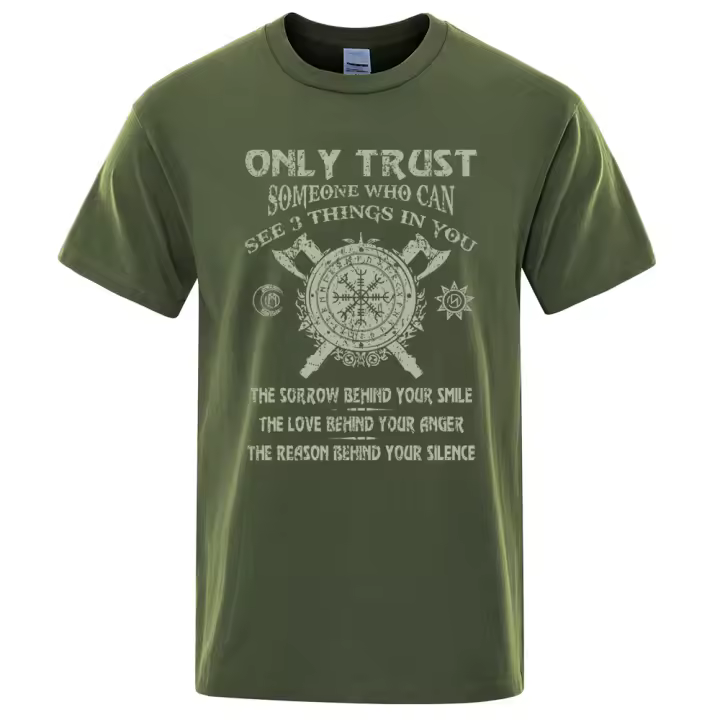 Camiseta de Odin Vikings para hombre, camisa de la leyenda Vikinga, camiseta de marca de verano, camisetas de Hip-Hop, ropa de calle con estampado de serie de TV - 1