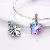 LAZA-Colgante de luciérnaga que brilla en la oscuridad, de Plata de Ley 925, compatible con Pulsera Original, collar, joyería - details 12