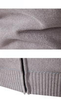 Otoño Invierno sólido cuello de béisbol hombres Cardigan suéter nueva moda Casual abrigos de punto al aire libre sueltos versátiles Slim Tops hombres - details 8