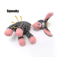 Juguete De Perro En Forma De Burro Tela De Corduroy Masticable Con Silbato Almohadilla De Hueso Para Entrenamiento De Mascotas Accesorios Para Perros - details 2