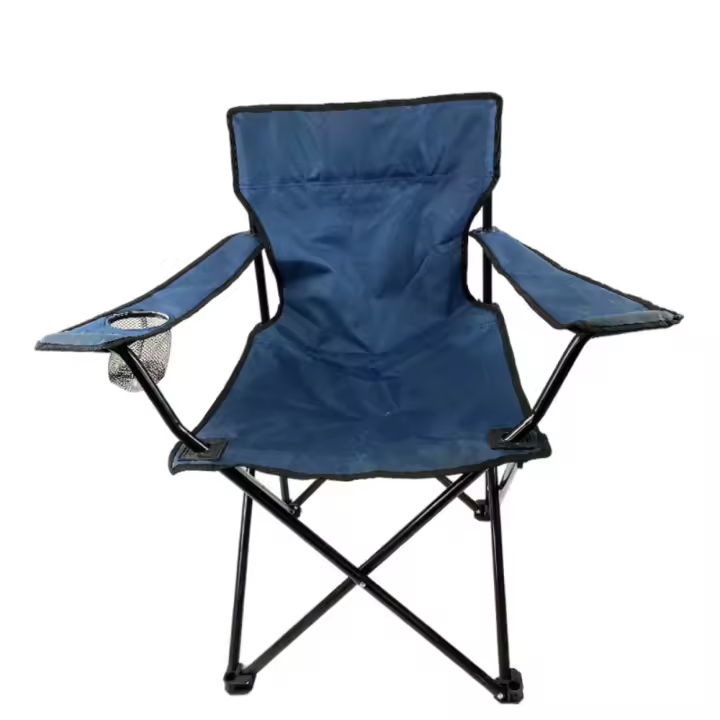 Silla Plegable Portátil para Acampar al Aire Libre Ideal para Barbacoa, Pesca, Picnics - 1