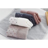 Toallas de Cara Cuadradas de Algodón 100% Absorbentes con Rayas 3 Piezas Suaves Cómodas para Hombres y Mujeres Ideal para Baño y Viajes - details 1