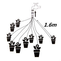 Kit de riego automático para jardín, gotero de flecha de 10 piezas, dispositivo de riego para maceta de flores de invernadero, rociadores de ahorro de agua, 1 Juego - details 5