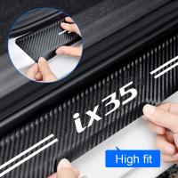 Pegatinas protectoras de Puerta de Coche para Hyundai, Decoración de Fibra de Carbono ix35, i10, i20, i30, i40, ix25, ix35, 4 Piezas - details 1