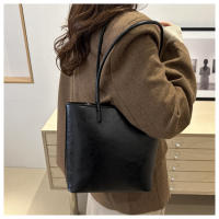 Bolso de gran capacidad para mujer, estilo casual retro, bolso de mano y bandolera para llevar bajo el brazo. - details 17