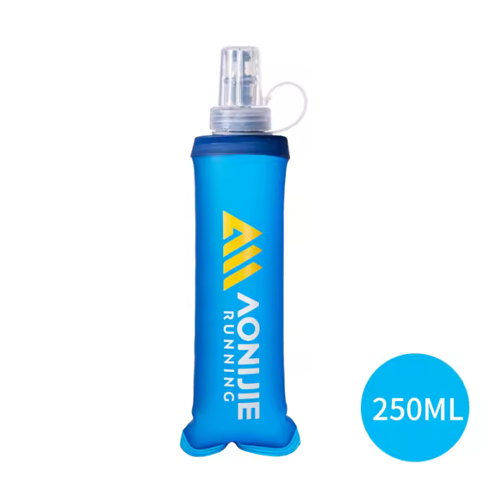 Botella de Agua Suave AONIJIE SD30 Plegable y Collapsible 250ml 500ml Libre de BPA TPU para Mochila de Correr y Espera - 1