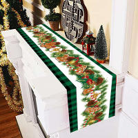 Mantel de Copo de Nieve Rectangular de Poliéster Ideal para Cena de Año Nuevo Decoración del Hogar - details 14