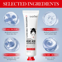 Crema de manos blanqueadora de Ácido Kójico, crema nutritiva suave y rápida, hidratante, antiarrugas, antisecado, aclara el producto de cuidado de reparación agrietado - details 2