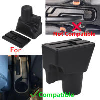 Reposabrazos de superficie curva de cuero para Kia Picanto 3X-Line, caja de almacenamiento de instalación Simple, Interior de coche - details 0