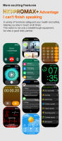 HK9 Pro Max + reloj inteligente, dispositivo con memoria de 1GB, inteligencia Artificial, Control de fotos, múltiples modos deportivos, AMOLED, novedad de 2024 - details 10