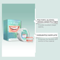 El juego de dentaduras mejora la estética del sonrisa, material cómodo para la decoración de los dientes y el cuidado bucal. - details 4