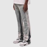 Jeans de Moda para Hombres 2025 Pantalones de Trabajo Elásticos con Parches de Denim de Capas - details 4