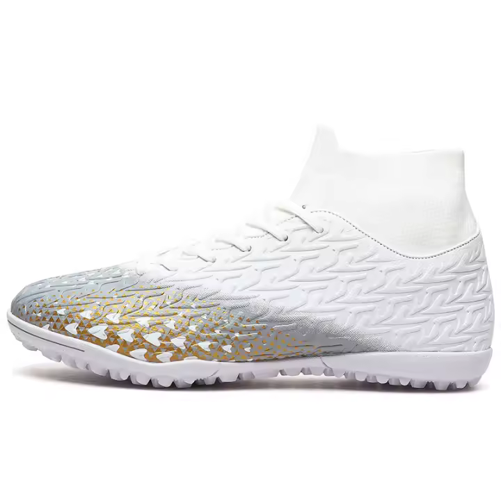 Zapatillas de fútbol para hombre, calzado con cordones, antideslizantes, tacos de césped TF, para interior - 1
