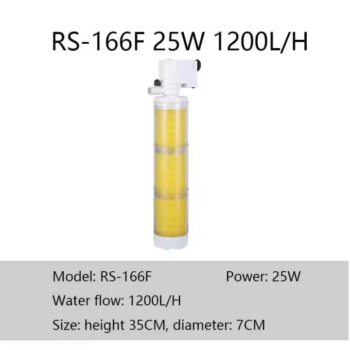 Tanque de peces de Acuario with Filter incorporado, Filter de Cycle Tres en uno, aireación libre, caja de cambios de Agua, Bomba de Cycle integrada, Colector de peces, 220V - 1